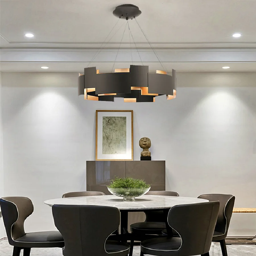 Light Luxury Home Decor Post Modern Black Gold LED Pendant Light Nordic Style Hanging Lamp Restaurant Cafe Hotel
Light Luxury Home Decor Post Modern Black Gold LED Pendant Light Nordic Style Hanging Lamp Restaurant Cafe Hotel