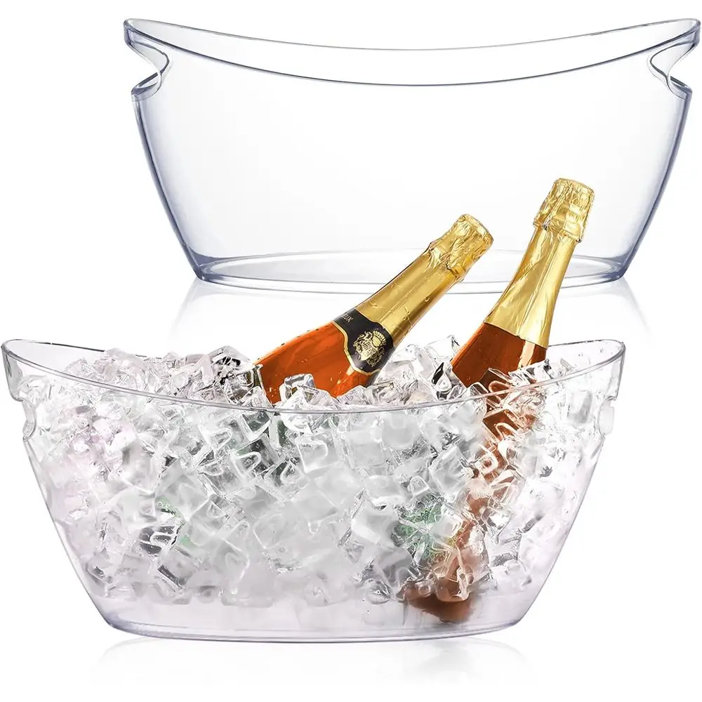 Ice Buckets or Parties, 2pcs Acrylic Champagne Beverage, Drinks Buckets Tub or Cocktail Bar, 5.5L Ice Bucket or Chrisas Party(16
Ice Buckets or Parties, 2pcs Acrylic Champagne Beverage, Drinks Buckets Tub or Cocktail Bar, 5.5L Ice Bucket or Chrisas Party(16