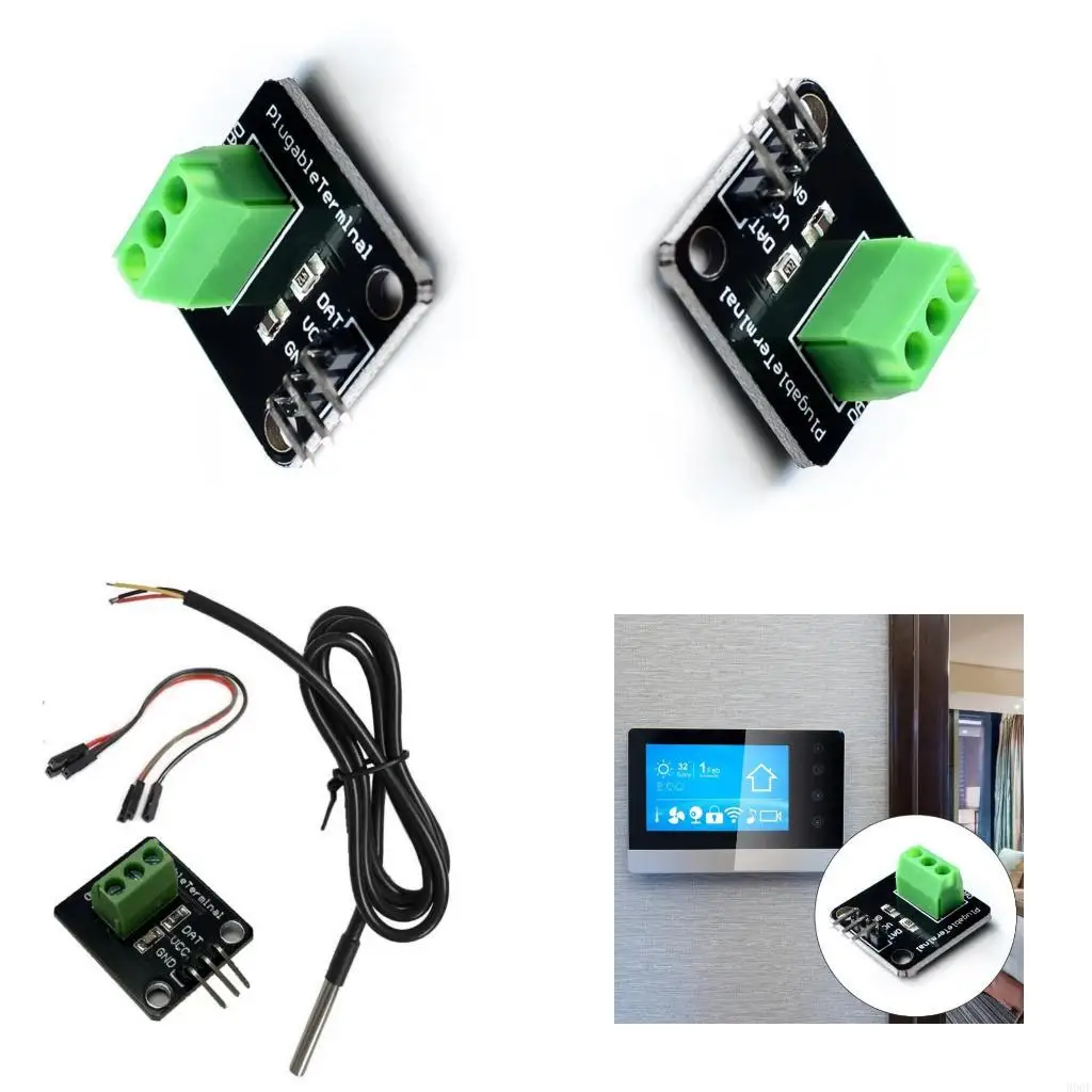 900F Industrial Temperature Measurement Module For Microcontrollers 3V 5.5V Operation Waterproof Sensorings Compatible
900F Industrial Temperature Measurement Module For Microcontrollers 3V 5.5V Operation Waterproof Sensorings Compatible