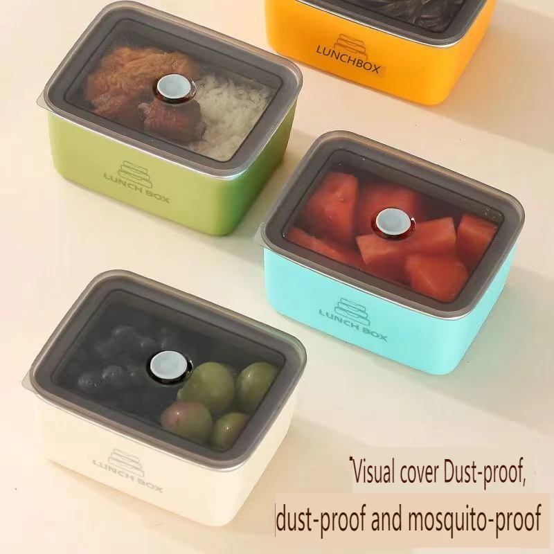 Outdoor summer travel leak-proof fresh-keeping insulation box stainless steel double-layer sealed portable fruit fresh-keeping b
Outdoor summer travel leak-proof fresh-keeping insulation box stainless steel double-layer sealed portable fruit fresh-keeping b