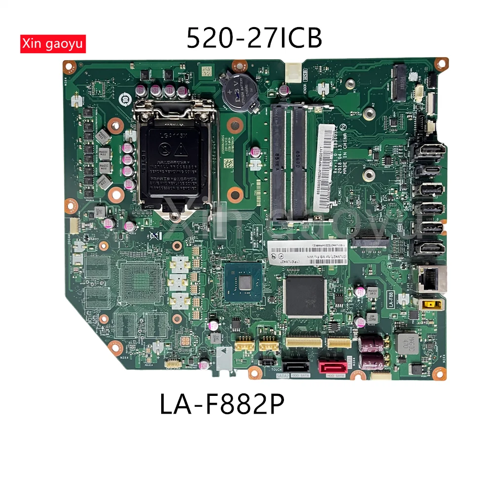 SR40B HM370 For Lenovo AIO 520-27ICB Laptop Motherboard LA-F882P 01LM429 01LM426 11S01LM426ZZZ All-in-one Mainboard Full Tested
SR40B HM370 For Lenovo AIO 520-27ICB Laptop Motherboard LA-F882P 01LM429 01LM426 11S01LM426ZZZ All-in-one Mainboard Full Tested