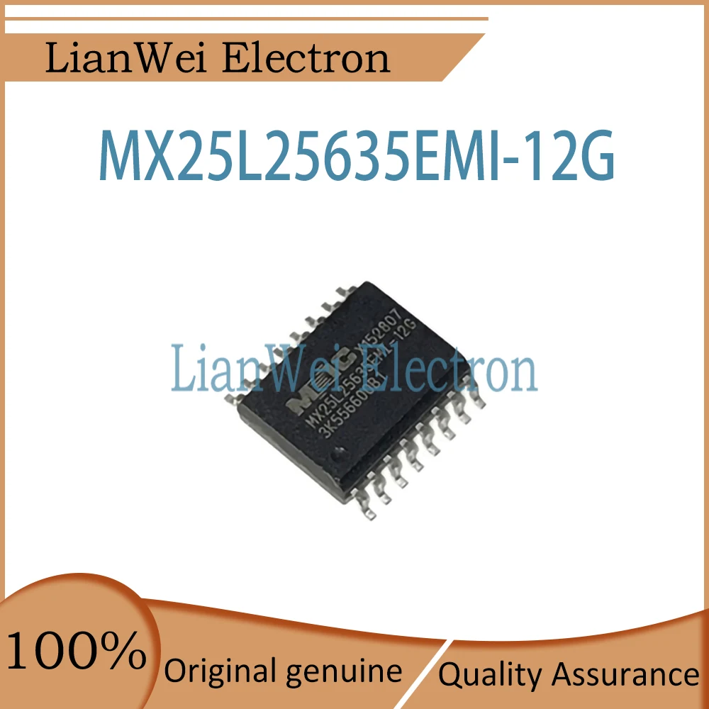 (1-10 Piece)100% New MX25L25635EMI MX25L25635EMI-12G MX25L25635 IC FLASH Chipset SOP-16
(1-10 Piece)100% New MX25L25635EMI MX25L25635EMI-12G MX25L25635 IC FLASH Chipset SOP-16