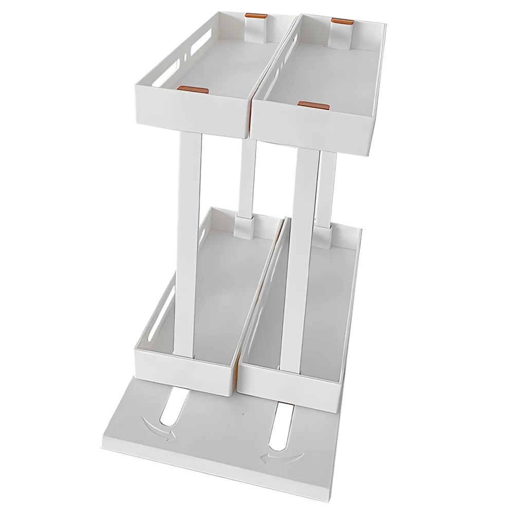 2-Tier Pull Out Kitchen Seasoning Rack Storage Shelf Organizer Bottles Cosmetics Jar Holder Sliding Cabinet Space Saver
2-Tier Pull Out Kitchen Seasoning Rack Storage Shelf Organizer Bottles Cosmetics Jar Holder Sliding Cabinet Space Saver