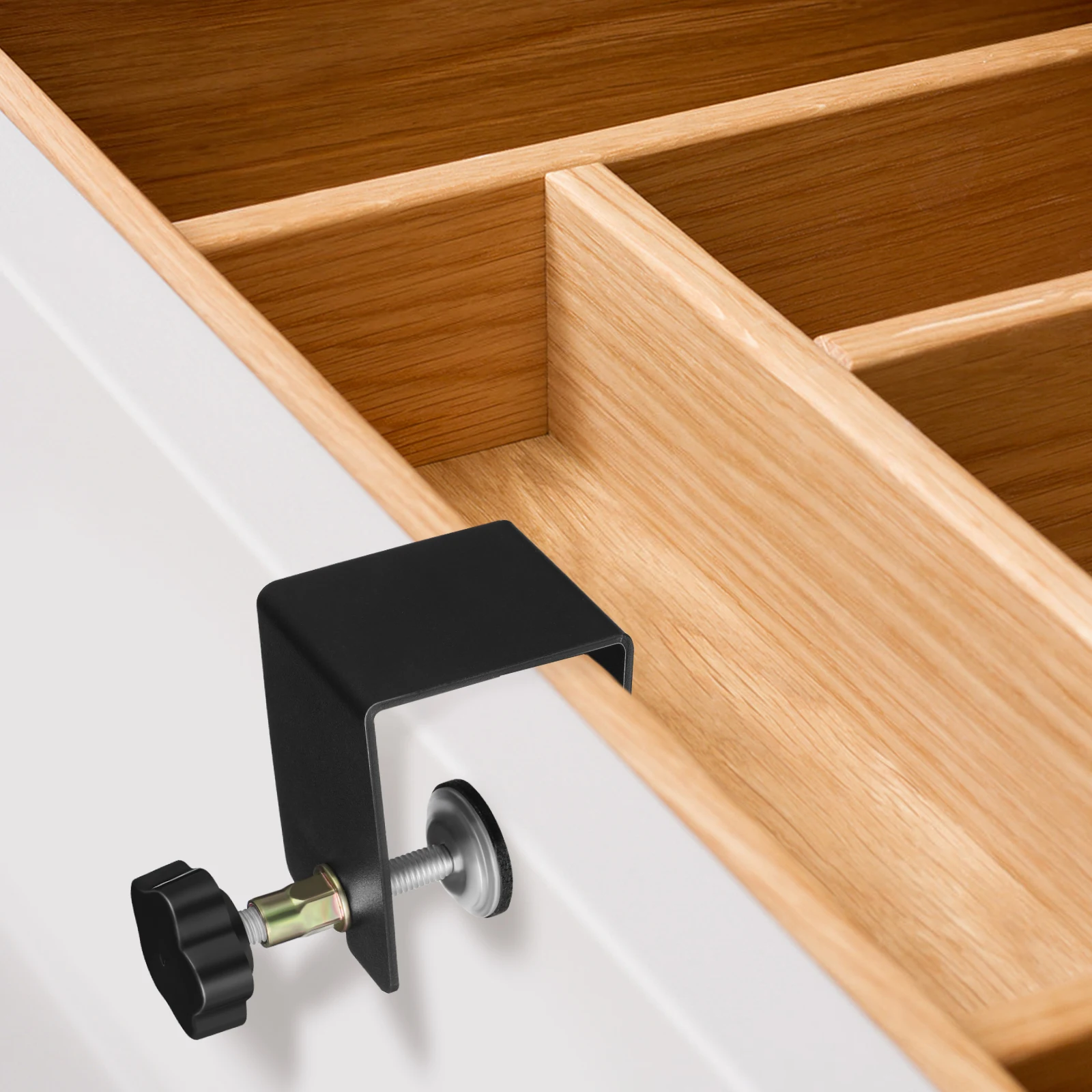 2Pcs Drawer Mounting Aid Strong Metal C Clamps for Cabinet Installation Fast Assembly Woodworking Saving Solution
2Pcs Drawer Mounting Aid Strong Metal C Clamps for Cabinet Installation Fast Assembly Woodworking Saving Solution