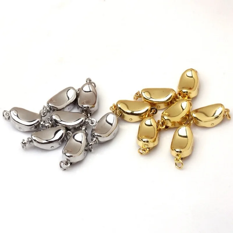Wholesale Free Shipping Findings 10PCS Real Pure 925 Sterling Silver Lentil Beans Clasps for Necklace Bracelets
Wholesale Free Shipping Findings 10PCS Real Pure 925 Sterling Silver Lentil Beans Clasps for Necklace Bracelets