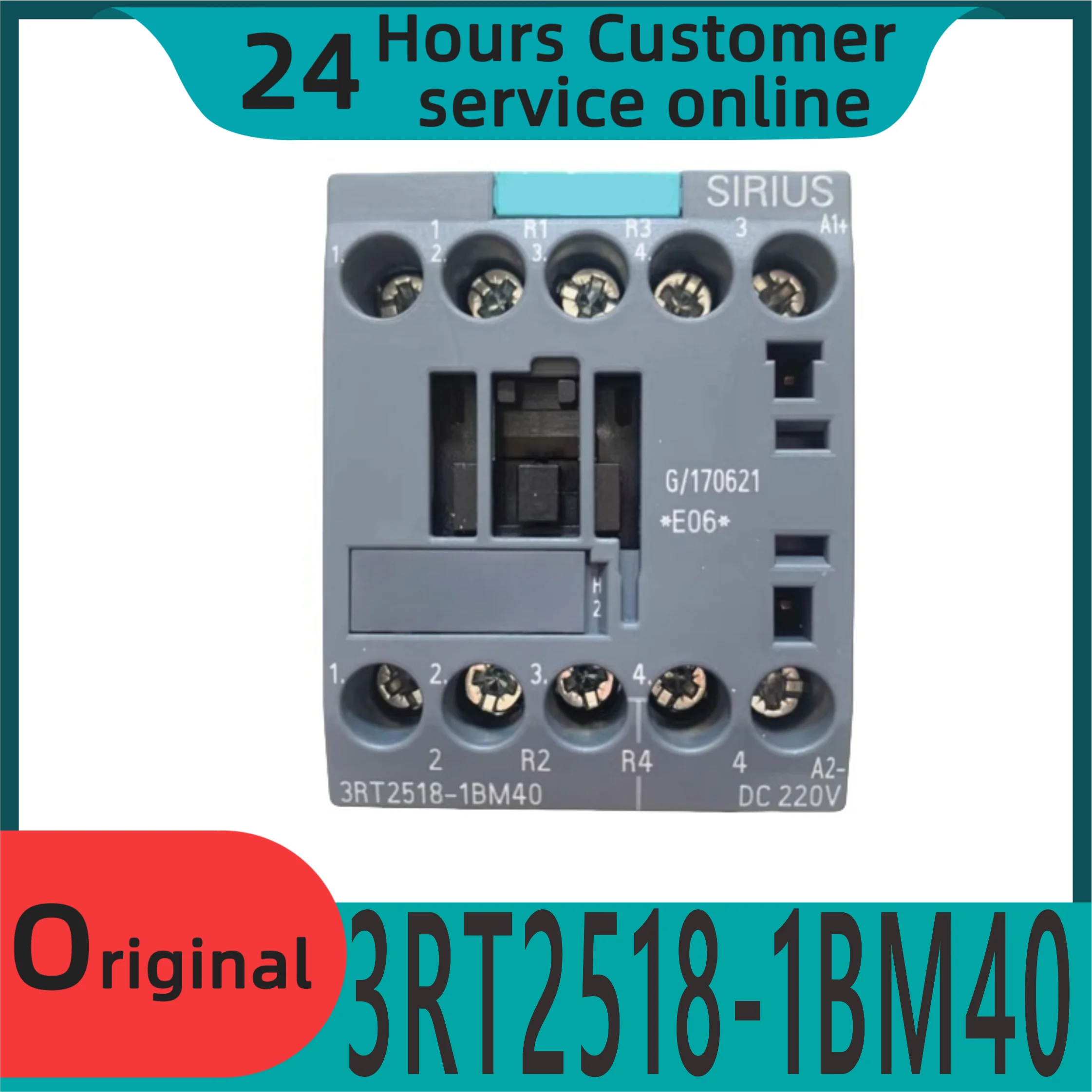 Новый оригинальный контактор лифта 3RT2518-1BM40 DC220V Tongli Thyssen 3RH2911-1HA11
Новый оригинальный контактор лифта 3RT2518-1BM40 DC220V Tongli Thyssen 3RH2911-1HA11