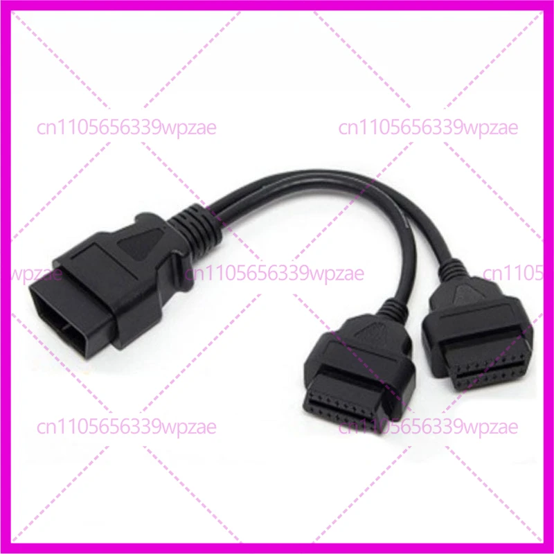Удлинитель OBDII, двойной разъем Y-образного разветвителя OBD OBD2 16-контактный разъем «папа-два гнезда» с прямой головкой, круглая линия
Удлинитель OBDII, двойной разъем Y-образного разветвителя OBD OBD2 16-контактный разъем «папа-два гнезда» с прямой головкой, круглая линия