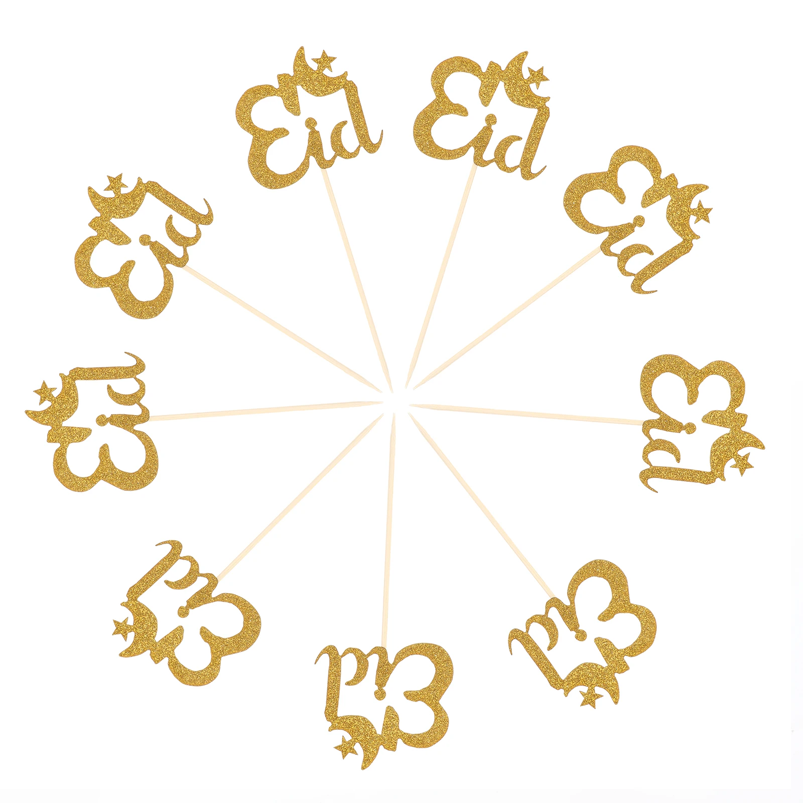 10pcs Cake Decoration Picks Creative Letters Cupcake Topper Eid Decor Dessert Golden Scene Maker Party Food Fruit
10pcs Cake Decoration Picks Creative Letters Cupcake Topper Eid Decor Dessert Golden Scene Maker Party Food Fruit