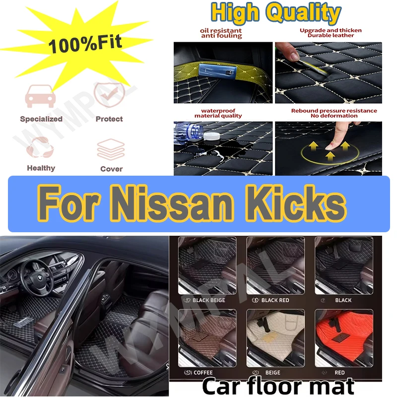Luxury Car Floor Mats For Nissan Kicks 2022 2021 2020 2019 2018 2017 Carpets Foot Custom Accessories Interior Pedals Products
Luxury Car Floor Mats For Nissan Kicks 2022 2021 2020 2019 2018 2017 Carpets Foot Custom Accessories Interior Pedals Products