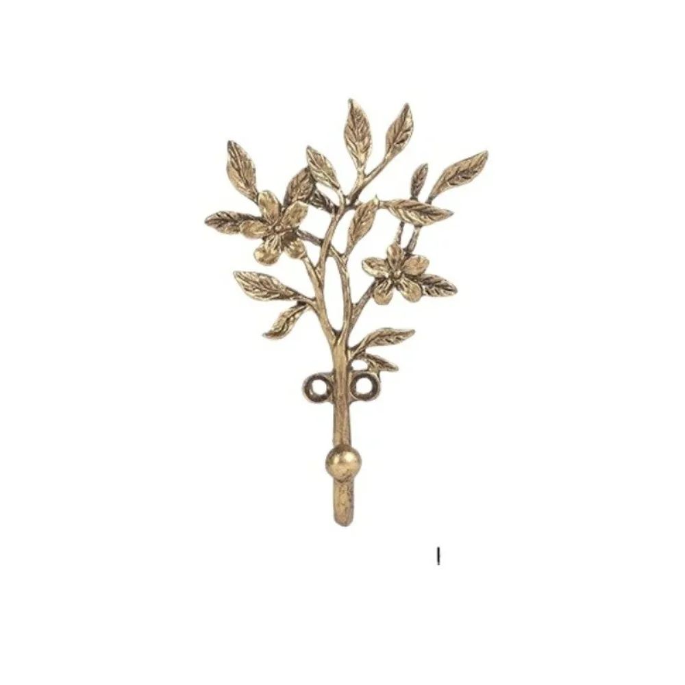 Golden Finish Leaf Shaped Wall Hooks Elegant Design Sturdy Alloy Decorative Hanger Set Stable Structure Strong Bearing
Golden Finish Leaf Shaped Wall Hooks Elegant Design Sturdy Alloy Decorative Hanger Set Stable Structure Strong Bearing