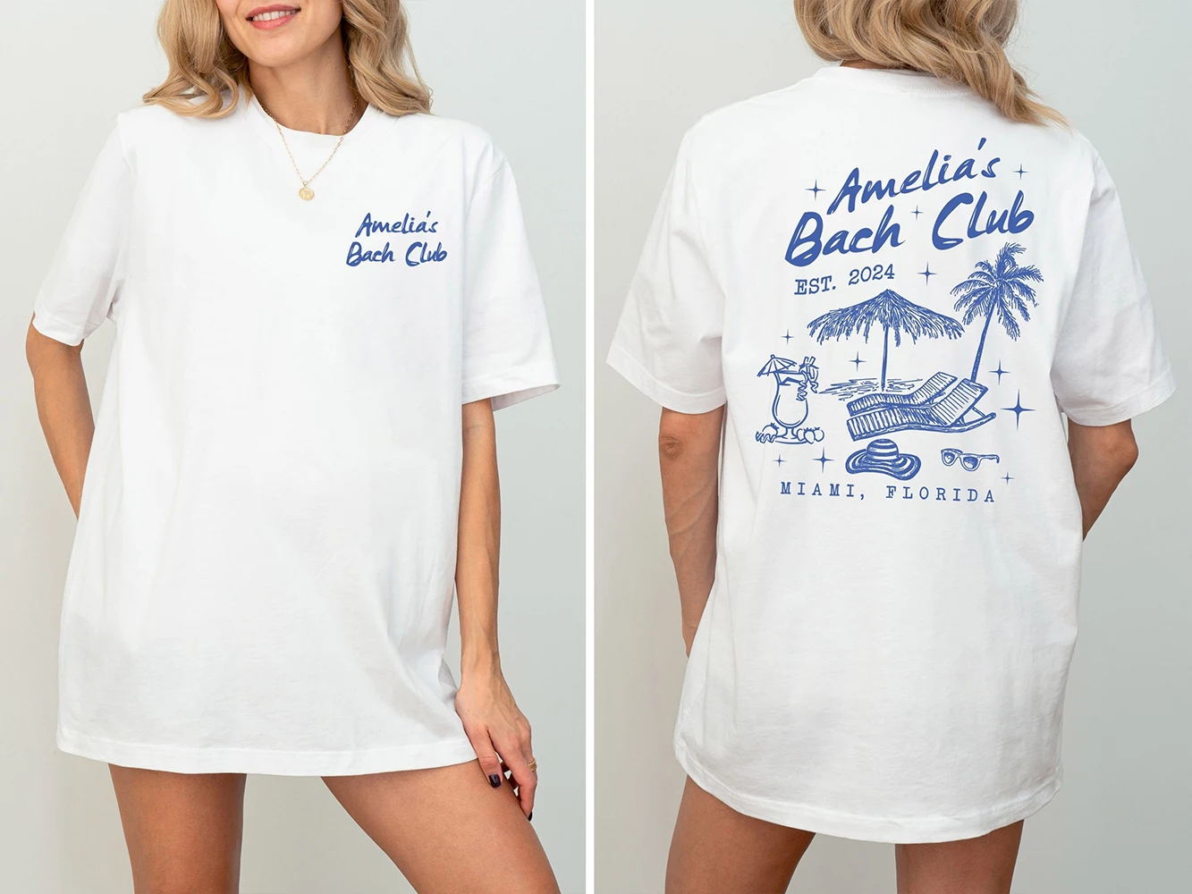 Custom Beach Bachelorette Shirts Beach Bride Shirt Funny Double-Side Print Unisex Shirts Cotton Y2K Top Daily Trendy Streetwear
Custom Beach Bachelorette Shirts Beach Bride Shirt Funny Double-Side Print Unisex Shirts Cotton Y2K Top Daily Trendy Streetwear