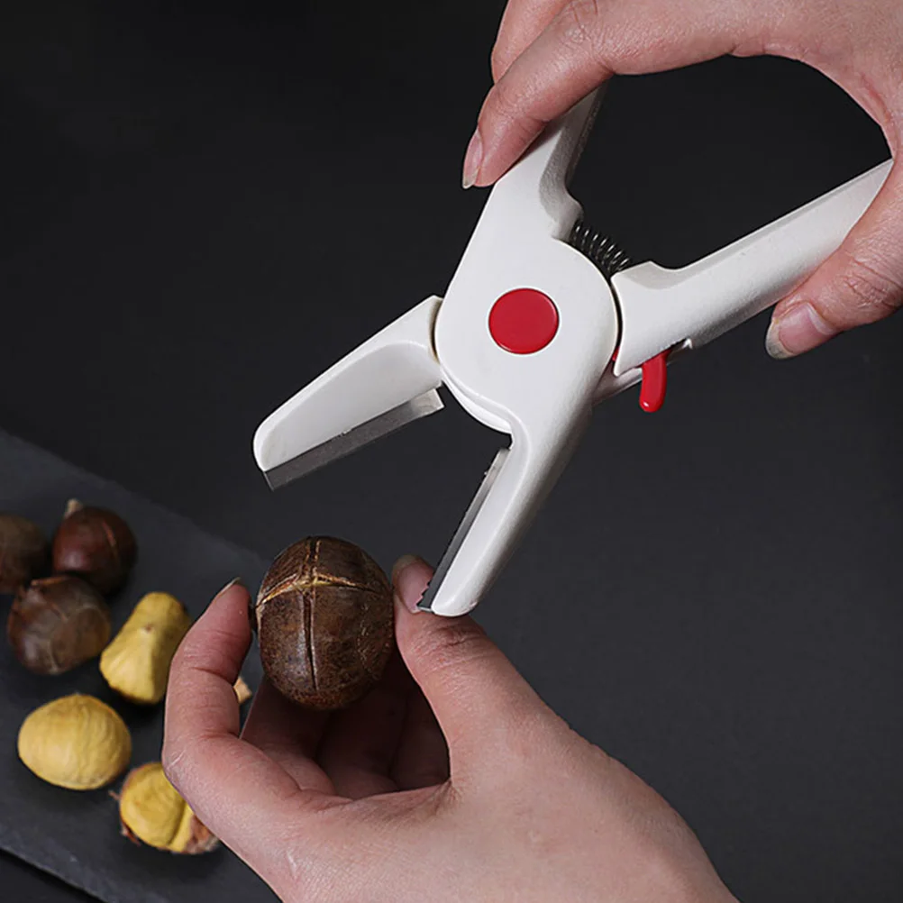 Chestnut Sheller Stainless Steel Kitchen Tool Household Nut Cracker Ergonomic Handle Walnut Plier Chestnut Opener Clip Walnuts
Chestnut Sheller Stainless Steel Kitchen Tool Household Nut Cracker Ergonomic Handle Walnut Plier Chestnut Opener Clip Walnuts