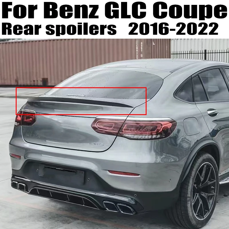 For Mercedes-Benz GLC Class GLC Coupe GLC300 GLC250 GLC260 GLC43 2016-2022 ABS Plastics Rear trunk cover spoiler Wings Airfoil
For Mercedes-Benz GLC Class GLC Coupe GLC300 GLC250 GLC260 GLC43 2016-2022 ABS Plastics Rear trunk cover spoiler Wings Airfoil