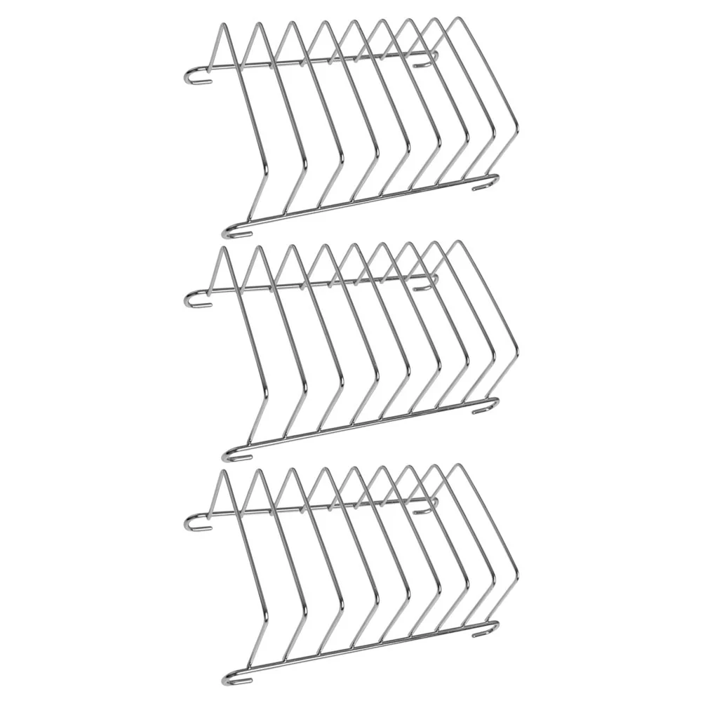 3 Pcs Steel Toast Rack Air Fryer Bread Holder Stand For Air Fryer Dish Drying Rack Food ganizer Countertop Accessories
3 Pcs Steel Toast Rack Air Fryer Bread Holder Stand For Air Fryer Dish Drying Rack Food ganizer Countertop Accessories