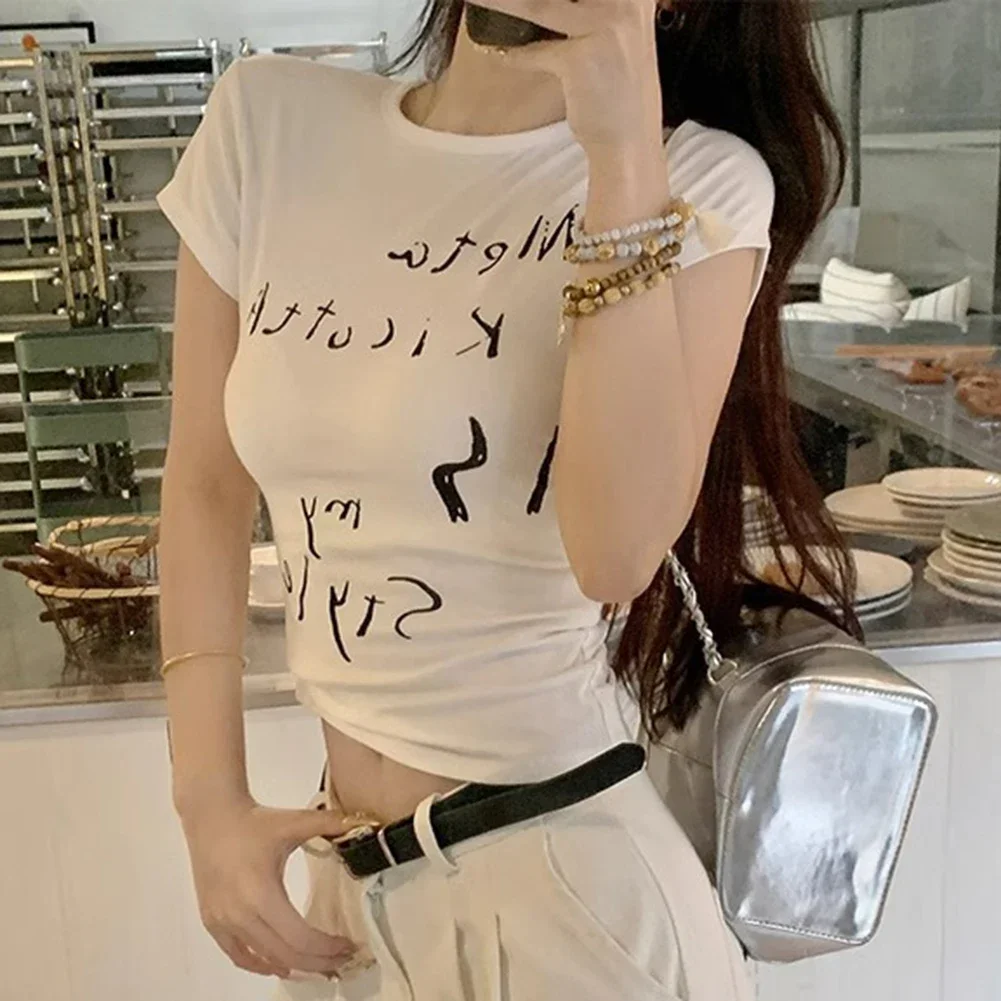 Casual Female Shirt Fashion Slim Tops Casual Occasions Daily Outfits Slim Fit Hot Girl Graphic Shirt Fashion Slim Top
Casual Female Shirt Fashion Slim Tops Casual Occasions Daily Outfits Slim Fit Hot Girl Graphic Shirt Fashion Slim Top