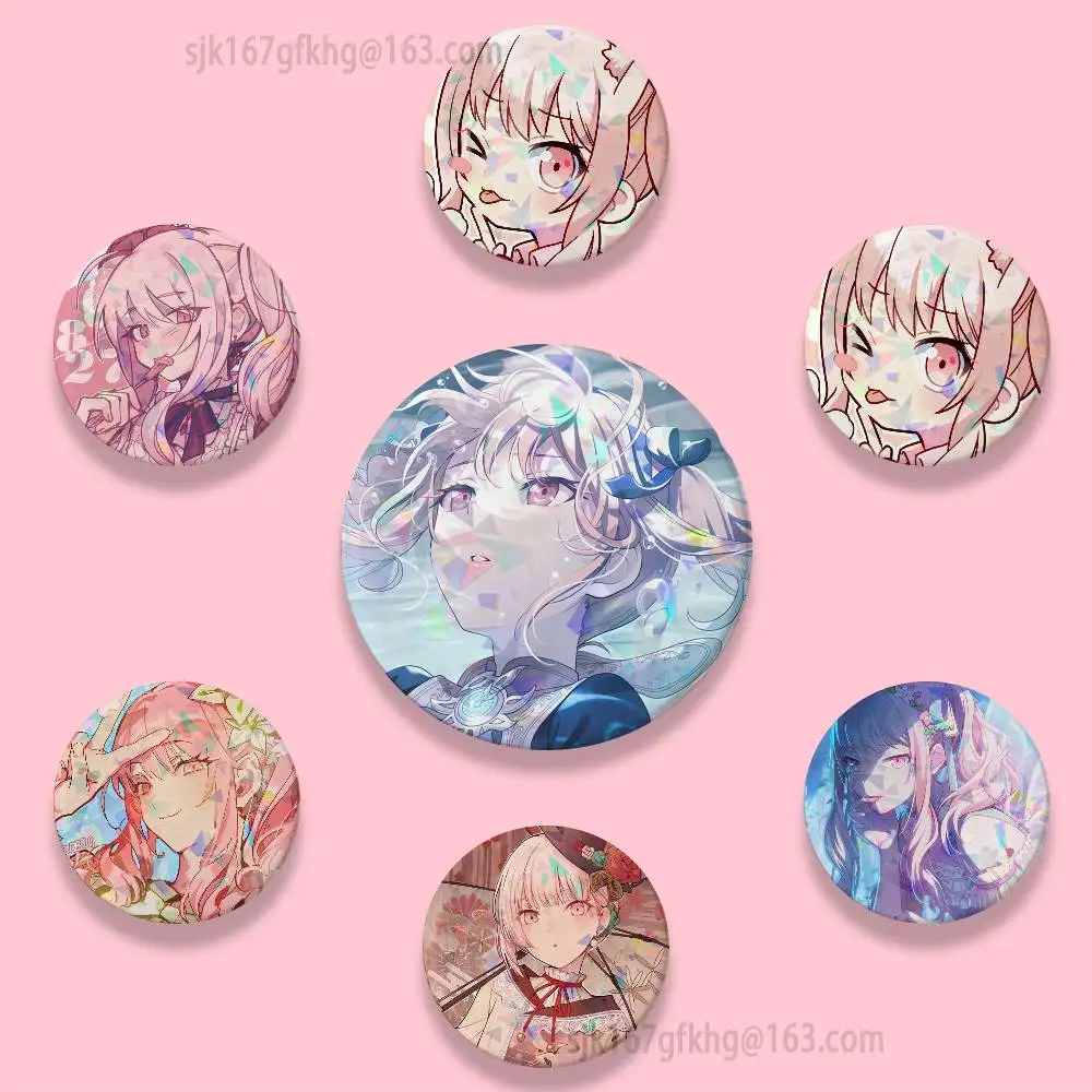 Akiyama M-Mizuki 58mm Cartoon Badge Stage Brooches on Backpack Clothes Handmade Round Enamel Pins for Jewelry Gift Bag Accessory
Akiyama M-Mizuki 58mm Cartoon Badge Stage Brooches on Backpack Clothes Handmade Round Enamel Pins for Jewelry Gift Bag Accessory