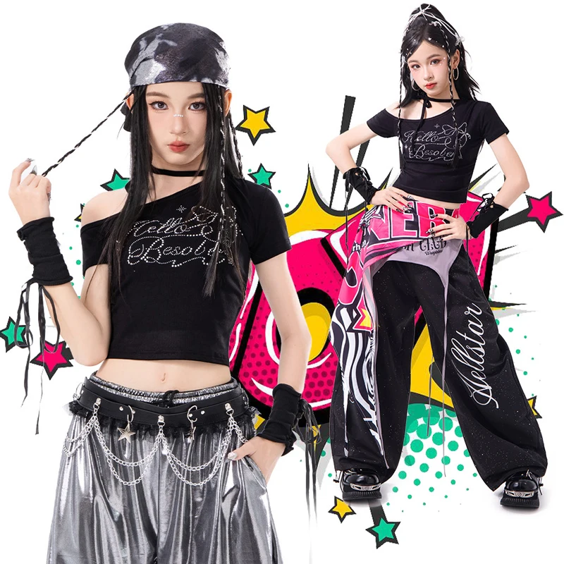 Kids Street Wear Jazz Dance Costumes Girls Hip Hop Clothing Children'S Ballroom Dance Clothes Stage K-pop Outfits XS11353
Kids Street Wear Jazz Dance Costumes Girls Hip Hop Clothing Children'S Ballroom Dance Clothes Stage K-pop Outfits XS11353