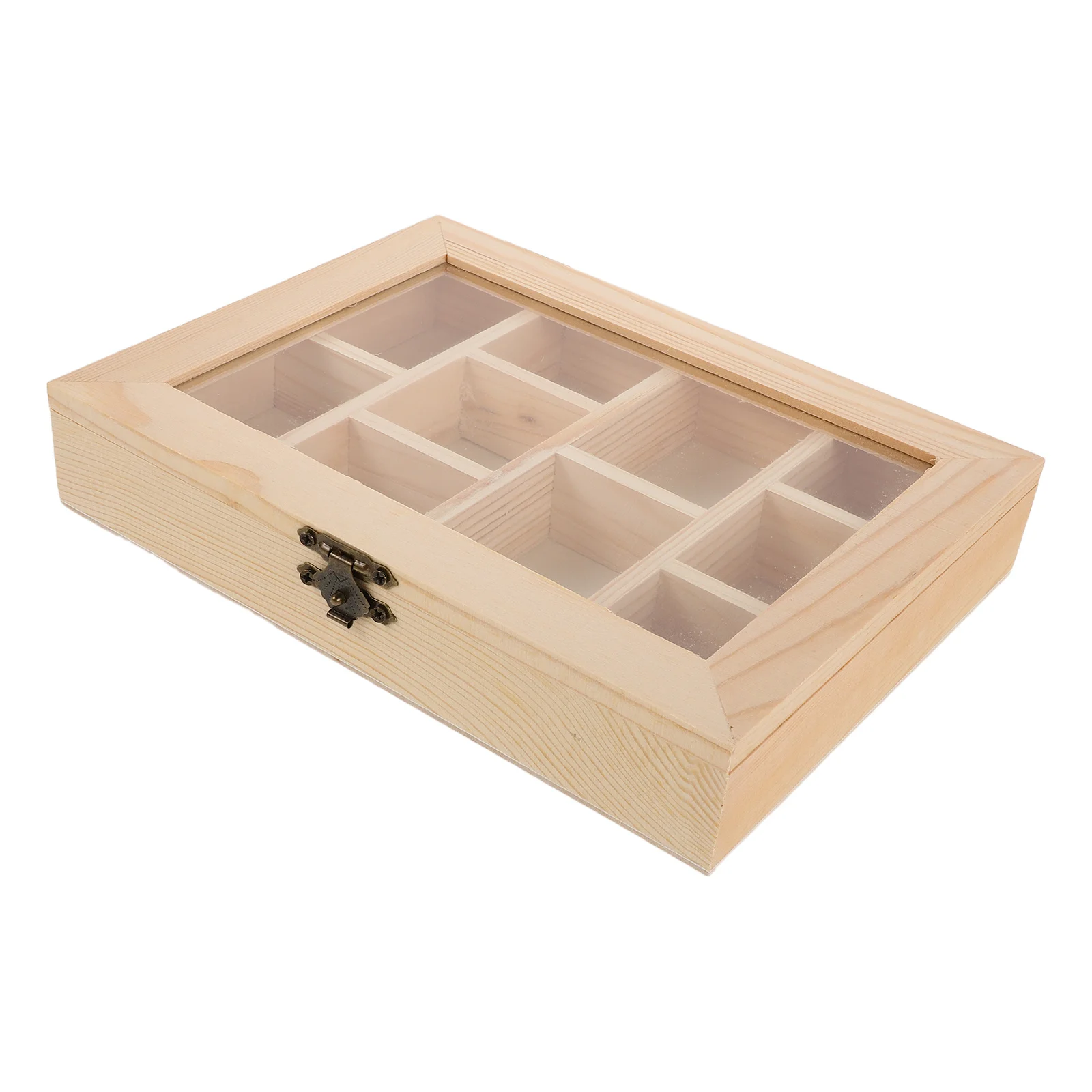 Mineral Display Box with 10 Compartments Wooden Crystal Collection Tray Clear Glass Lid for Rocks Minerals and Small
Mineral Display Box with 10 Compartments Wooden Crystal Collection Tray Clear Glass Lid for Rocks Minerals and Small