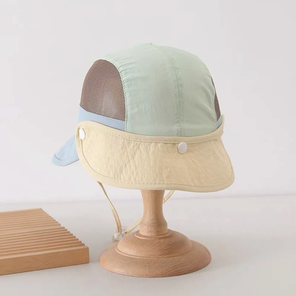Comfortable Thin Children Sun Hat Breathable Macaron Color Quick-Dry Bucket Hat Wide Brim Double Brim Detachable Cap Summer
Comfortable Thin Children Sun Hat Breathable Macaron Color Quick-Dry Bucket Hat Wide Brim Double Brim Detachable Cap Summer