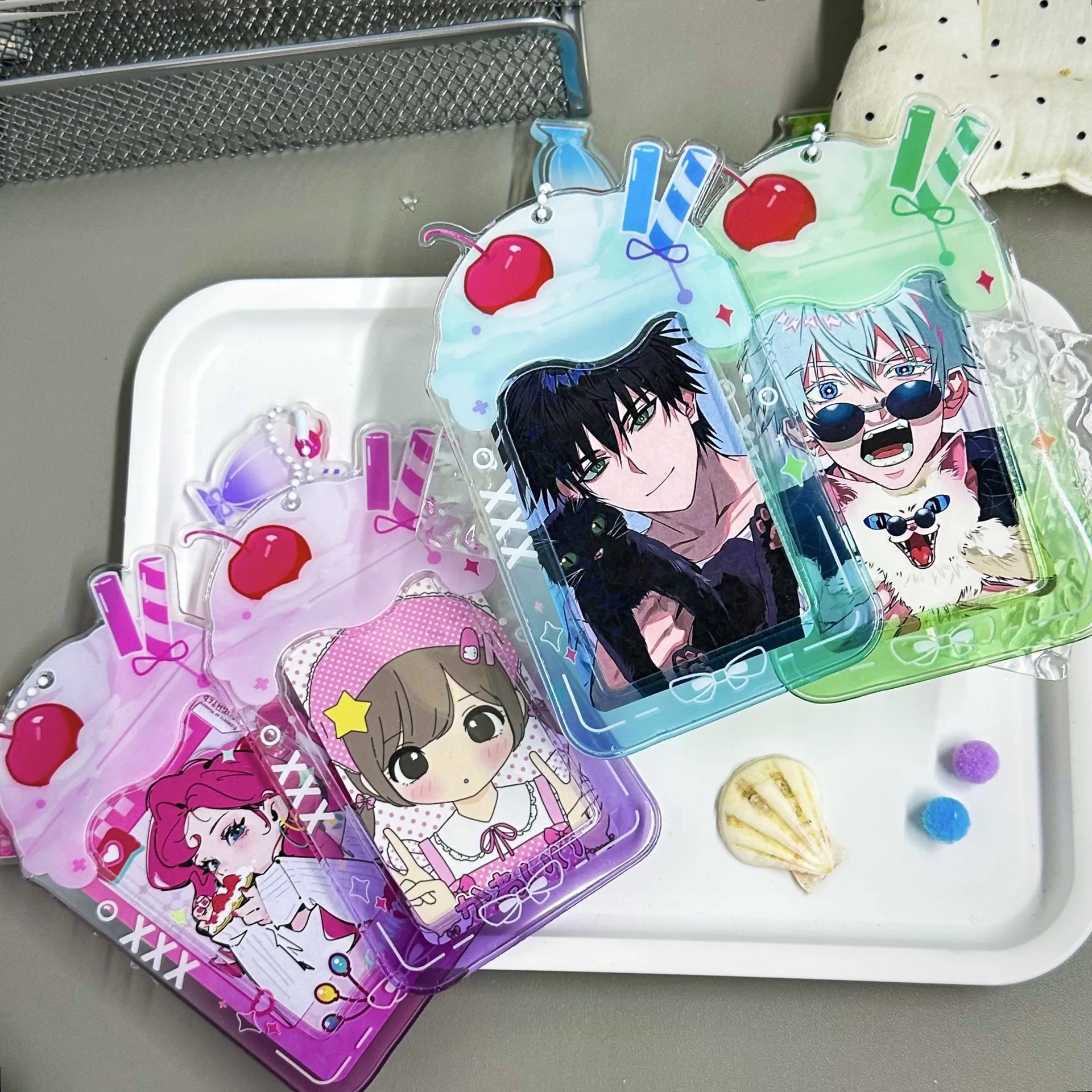 Cute Parfait Cup Ice Cream Card Holder Kpop Idol Photocard Storage School Meal Card Protector
Cute Parfait Cup Ice Cream Card Holder Kpop Idol Photocard Storage School Meal Card Protector