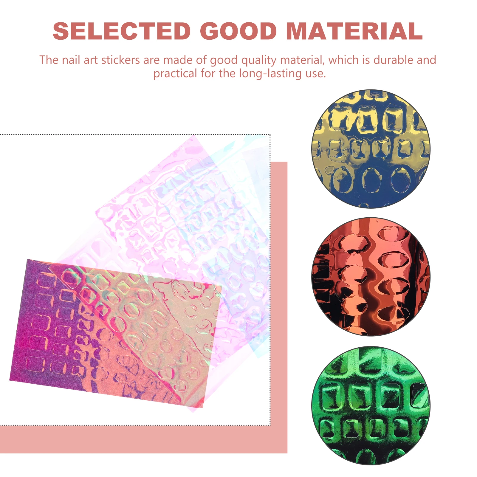 11pcs 11 Sheets Art Stickers Colorful Diy Decals Woman Manicure Decor Creative Nail Sticker Ice Crystal Glass Nail Art Stickers
11pcs 11 Sheets Art Stickers Colorful Diy Decals Woman Manicure Decor Creative Nail Sticker Ice Crystal Glass Nail Art Stickers