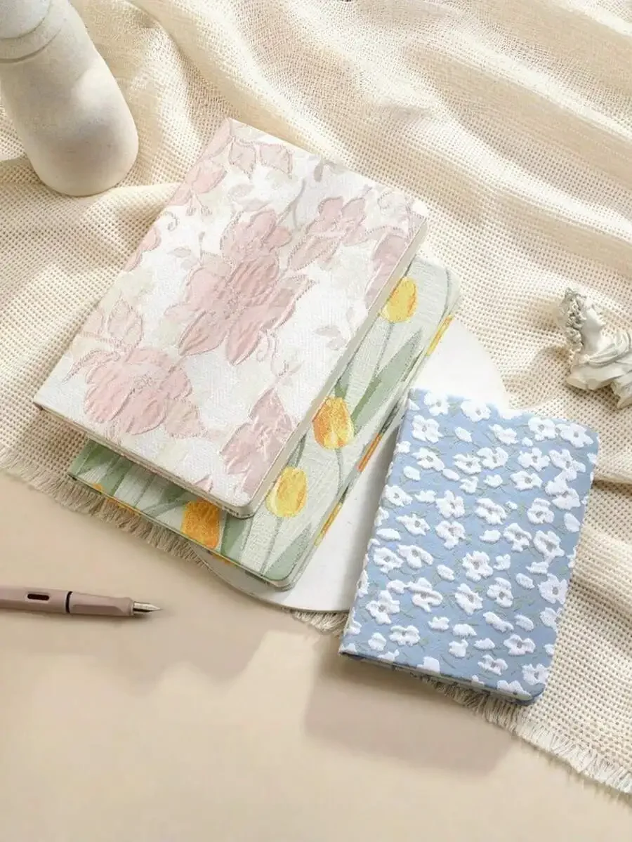 1pc A5 Embroidered Jacquard Notebook – Ink Bleed Resistant & Stamp Friendly Journal, Sketchbook For Artists & Students
1pc A5 Embroidered Jacquard Notebook – Ink Bleed Resistant & Stamp Friendly Journal, Sketchbook For Artists & Students