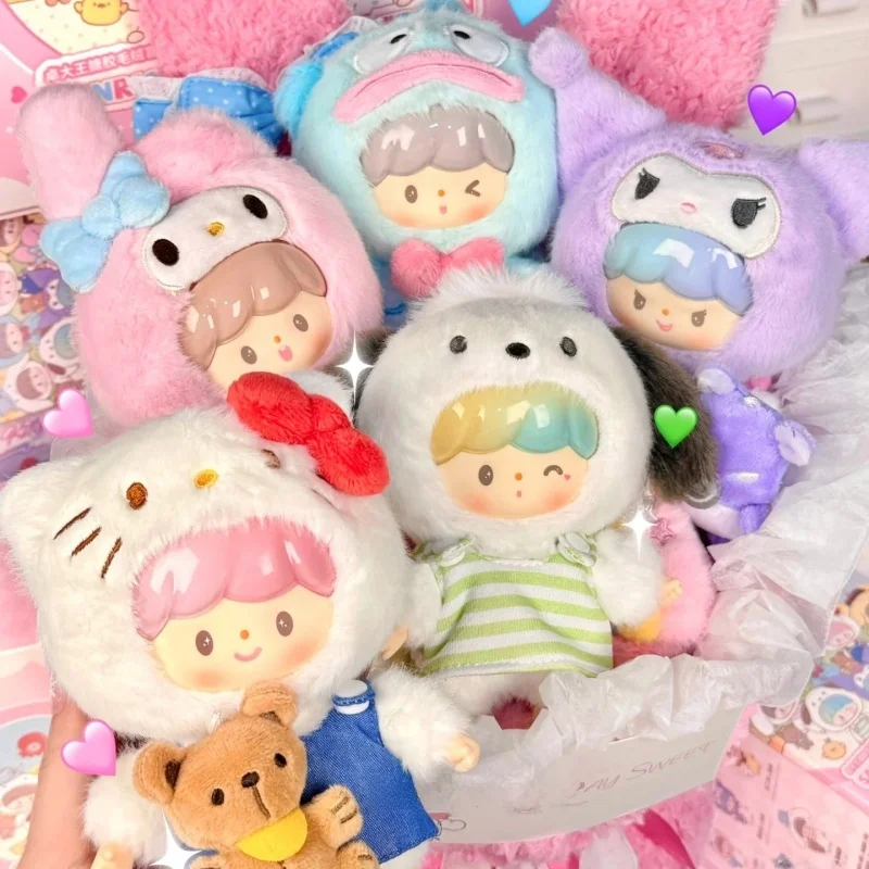 Genuine Sanrio Characters X zZoton Love-league Buddies Series Blind Box Vinyl Dolls Cute Hello Kitty Kuromi Guess Bag Toys Gift
Genuine Sanrio Characters X zZoton Love-league Buddies Series Blind Box Vinyl Dolls Cute Hello Kitty Kuromi Guess Bag Toys Gift