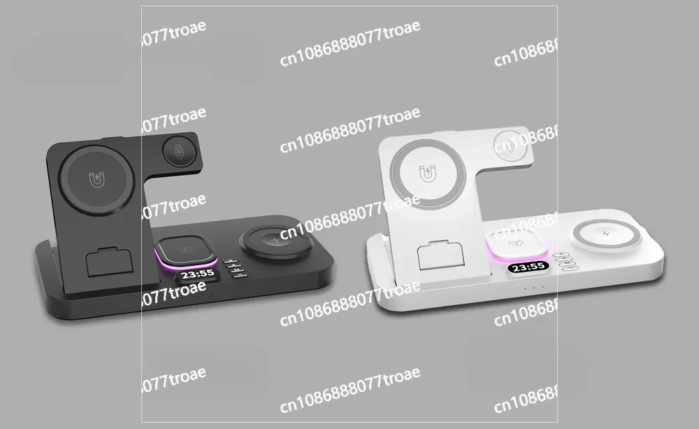 Three in One Wireless Fast Charging Dock, Universal for Mobile Phones and Headphones
Three in One Wireless Fast Charging Dock, Universal for Mobile Phones and Headphones