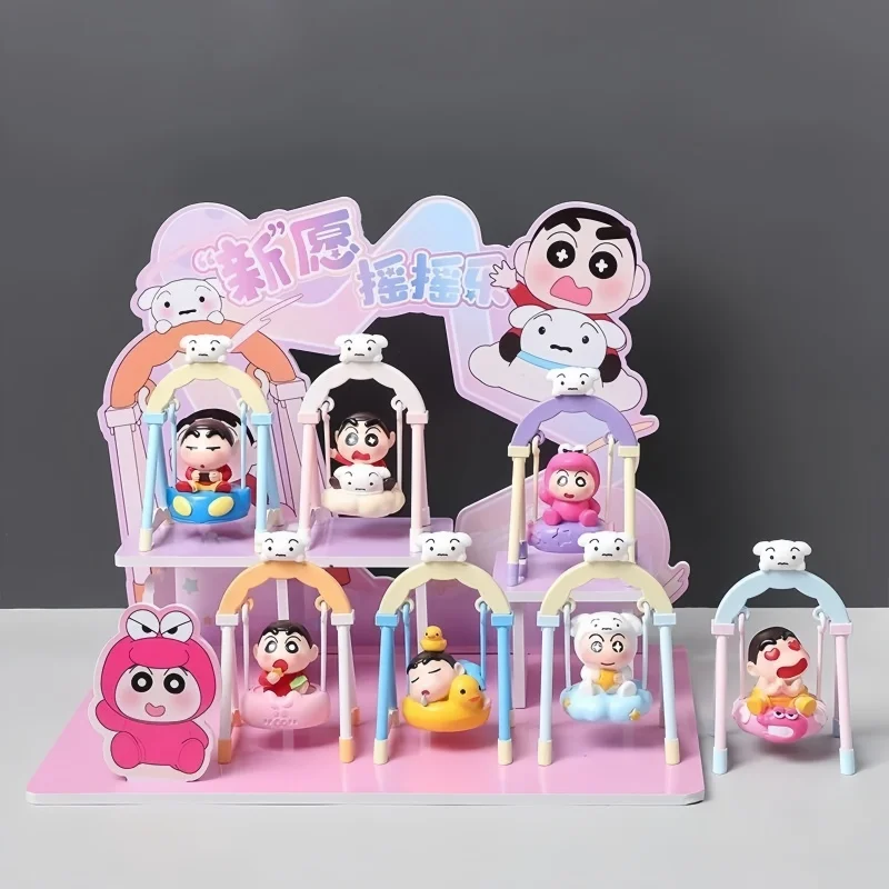 Новое поступление 2025 года, качающаяся радость, слепая коробка, игрушка, карандаш Шин Чан, качающиеся качели, украшение для рабочего стола, женские подарки на день рождения для девочки 
Новое поступление 2025 года, качающаяся радость, слепая коробка, игрушка, карандаш Шин Чан, качающиеся качели, украшение для рабочего стола, женские подарки на день рождения для девочки