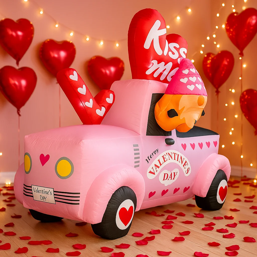 1.8M/5.9FT DIY Ornament Inflatable Romantic Elf Car Valentine's Day Yard Decor with LED Light Perfect Holiday Romantic Gift Toy
1.8M/5.9FT DIY Ornament Inflatable Romantic Elf Car Valentine's Day Yard Decor with LED Light Perfect Holiday Romantic Gift Toy
