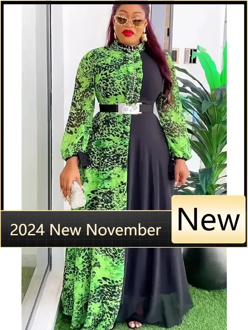 Elegant African Dresses For Women 2025 Summer Fashion Long Sleeve Wedding Party Long Dress Plus Size Evening Gown Ladies Clothes
Elegant African Dresses For Women 2025 Summer Fashion Long Sleeve Wedding Party Long Dress Plus Size Evening Gown Ladies Clothes
