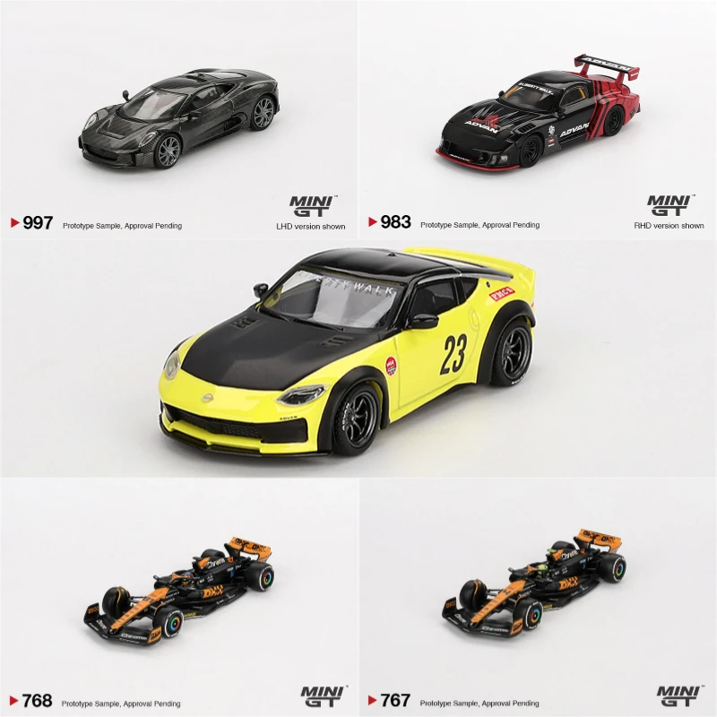 MINI GT 1:64 C-X75 / MCL60 / Z LB NATION WORKS / LPI 800-4 / RX-7 / S15 Diecast Collector's Vehicle Model Car
MINI GT 1:64 C-X75 / MCL60 / Z LB NATION WORKS / LPI 800-4 / RX-7 / S15 Diecast Collector's Vehicle Model Car