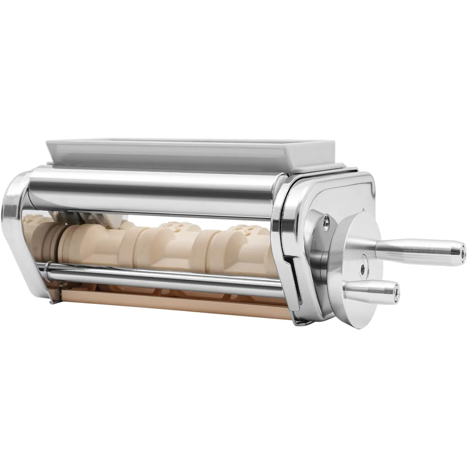 Stainless Steel Ravioli Maker Attachment for KitchenAid Stand Mixer, Manual Ravioli Making Machine Accessories, Pasta, Spaghetti
Stainless Steel Ravioli Maker Attachment for KitchenAid Stand Mixer, Manual Ravioli Making Machine Accessories, Pasta, Spaghetti