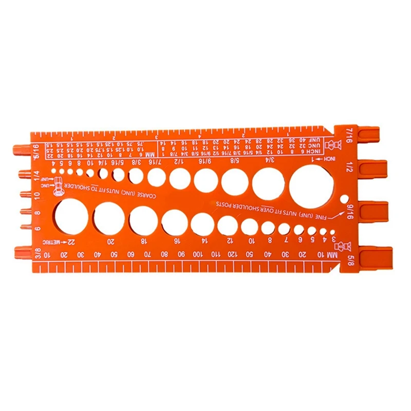 Bolt Nut Thread Inch&Metric Thread Tester Bolt Gauges Metric Size Gauge Tester Measuring Tool For Measuring Bolt Screw A 1 PCS
Bolt Nut Thread Inch&Metric Thread Tester Bolt Gauges Metric Size Gauge Tester Measuring Tool For Measuring Bolt Screw A 1 PCS