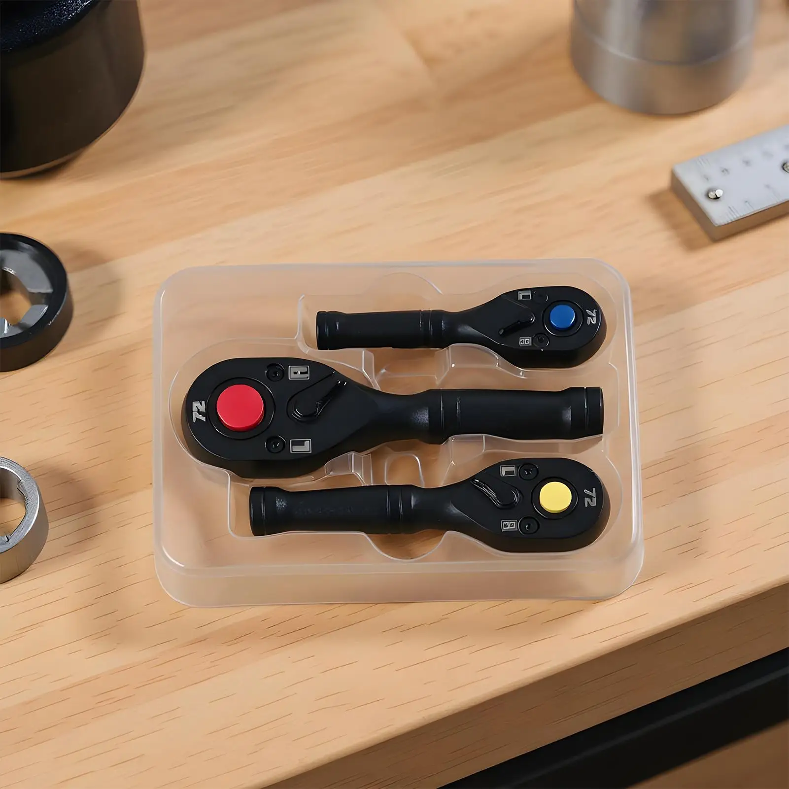 Мини-набор ключей с трещоткой, хромованадиевая сталь, механический инструмент, мини-трещотка, ручка для бытовой сантехники, ремонт, механический
Мини-набор ключей с трещоткой, хромованадиевая сталь, механический инструмент, мини-трещотка, ручка для бытовой сантехники, ремонт, механический