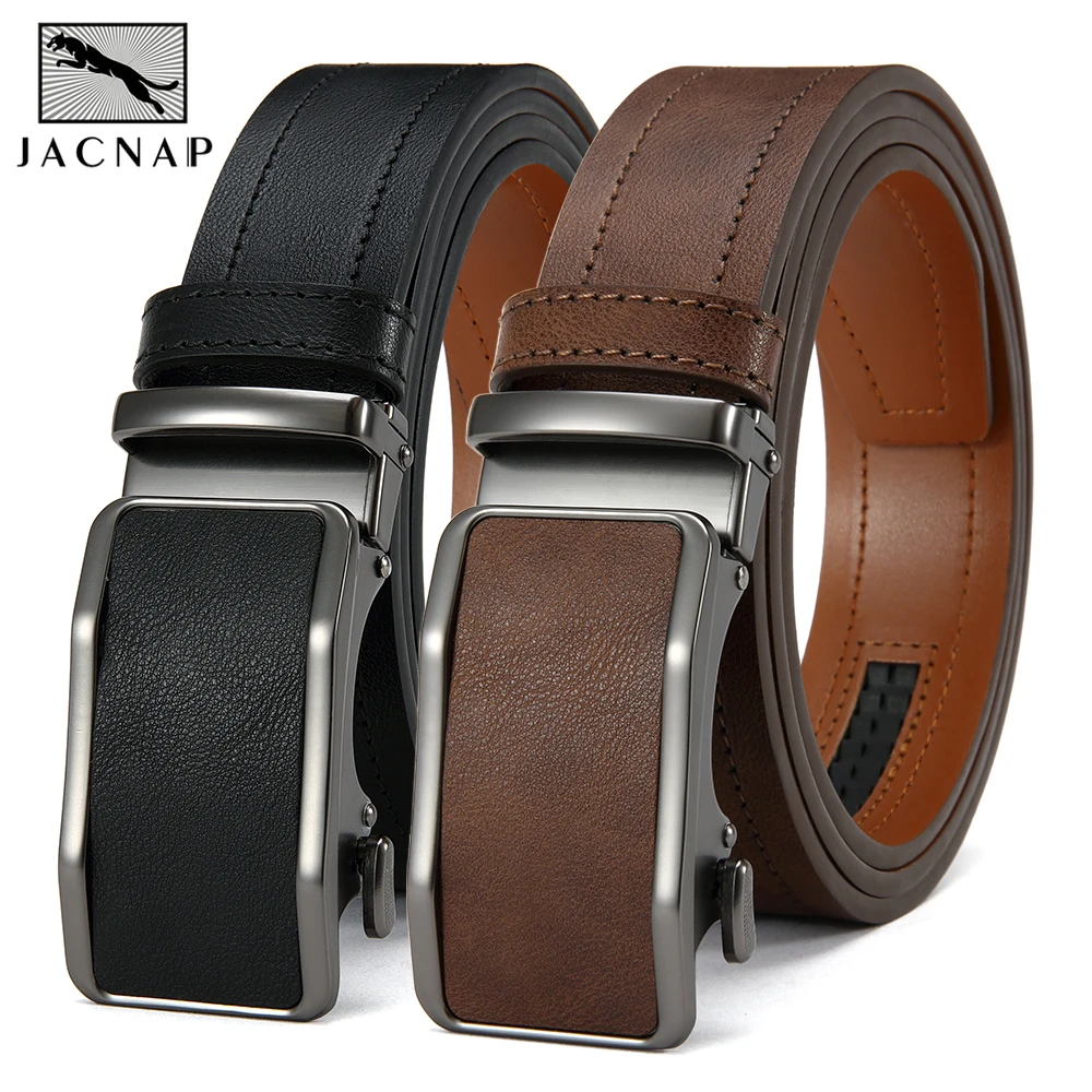 Fashionable Men's Leather Belt Men's High-quality Leather Belt Business Automatic Buckle Ratchet Belt Randomly Adjustable
Fashionable Men's Leather Belt Men's High-quality Leather Belt Business Automatic Buckle Ratchet Belt Randomly Adjustable