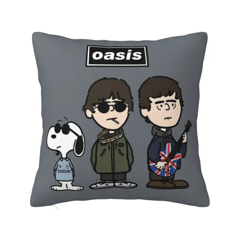 Custom Vintage O-Oasises Band Hot Music Cushion Covers Sofa Living Room Square Throw Pillow Cover
Custom Vintage O-Oasises Band Hot Music Cushion Covers Sofa Living Room Square Throw Pillow Cover