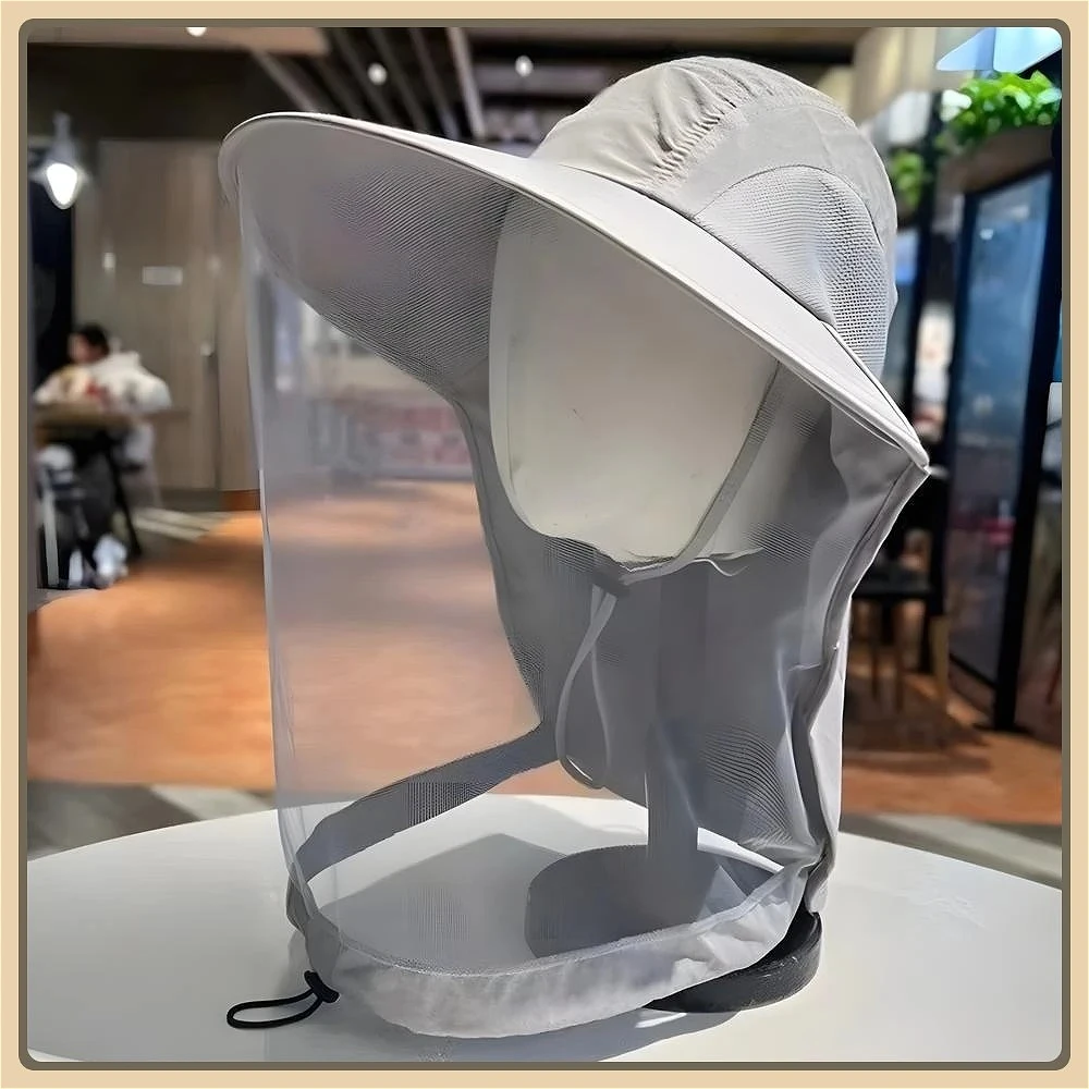 New Folding Mosquito Hat with Hidden Net Mesh Unisex Fashion Insect Repellent Bee Protection Bucket Sunscreen Hat Fishing Hat
New Folding Mosquito Hat with Hidden Net Mesh Unisex Fashion Insect Repellent Bee Protection Bucket Sunscreen Hat Fishing Hat