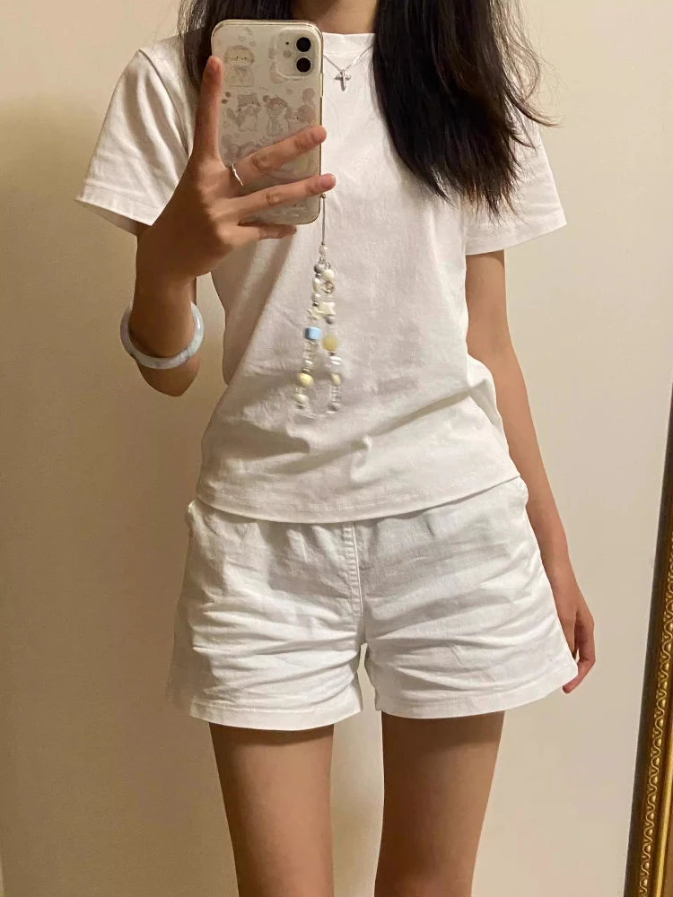 High Waist Washed Cotton Linen Shorts Women Loose Wide Leg Pants A-Line Hot Pants Small Size Workwear Trousers Summer 2025
High Waist Washed Cotton Linen Shorts Women Loose Wide Leg Pants A-Line Hot Pants Small Size Workwear Trousers Summer 2025
