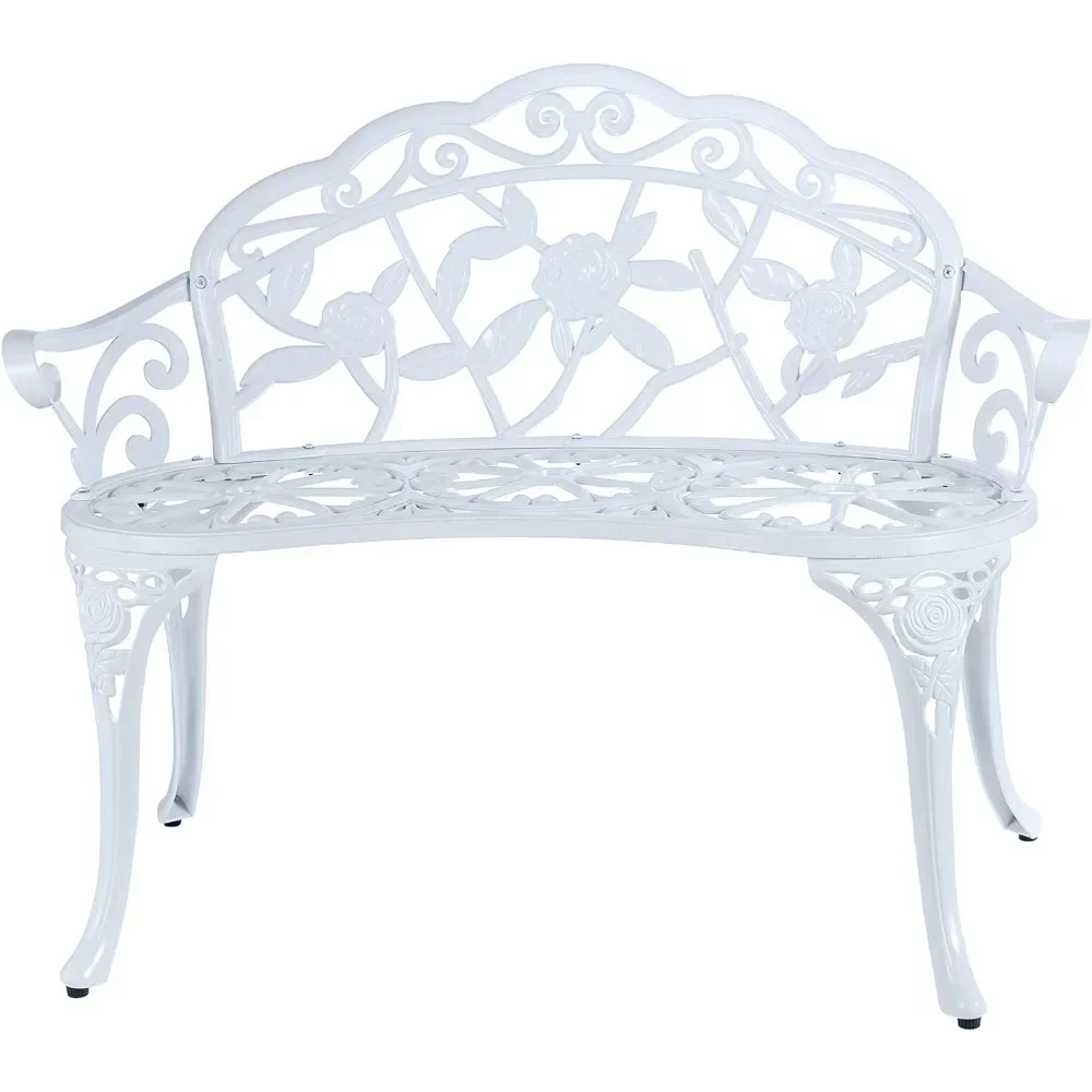 Patio Balcony Bench, Double Seat, Anti-Rust Cast Aluminum Garden Bench for Park, Yard, Outdoor Furniture Solution
Patio Balcony Bench, Double Seat, Anti-Rust Cast Aluminum Garden Bench for Park, Yard, Outdoor Furniture Solution