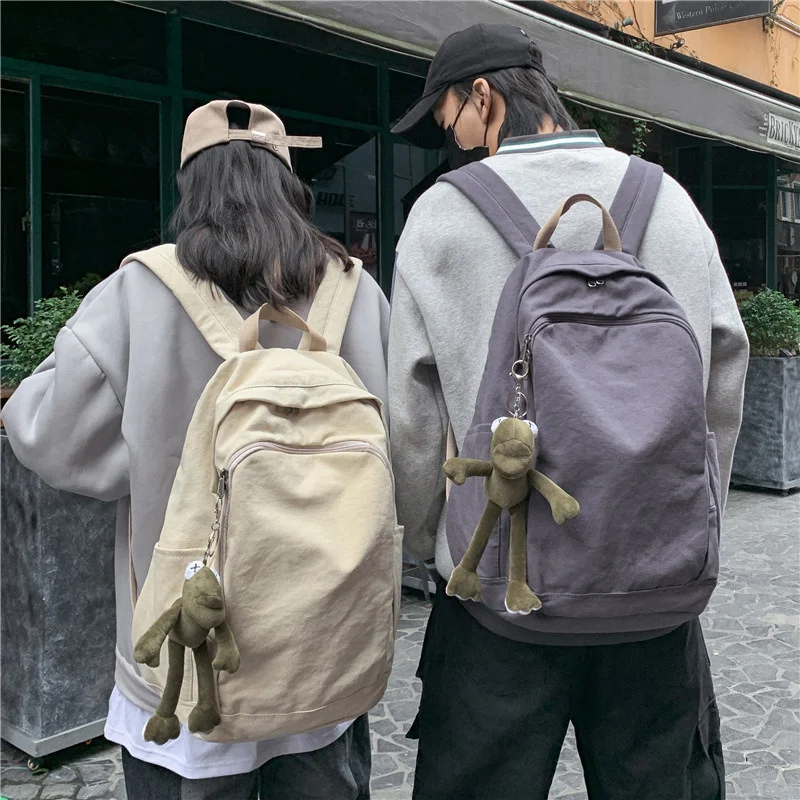 Large capacity canvas backpack for high school students, original overnight wind backpack, men's and women's outdoor travel bags
Large capacity canvas backpack for high school students, original overnight wind backpack, men's and women's outdoor travel bags
