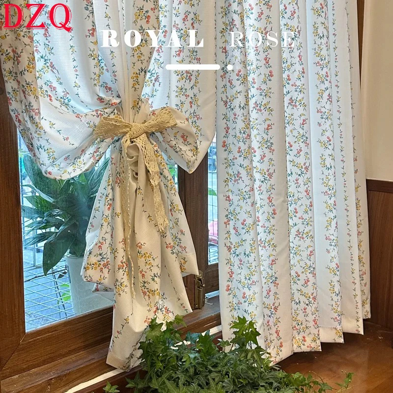 Idyllic American Retro Flowers Door Curtains Cloth for Living Room Cotton Floral Curtains for Kitchen #A640
Idyllic American Retro Flowers Door Curtains Cloth for Living Room Cotton Floral Curtains for Kitchen #A640