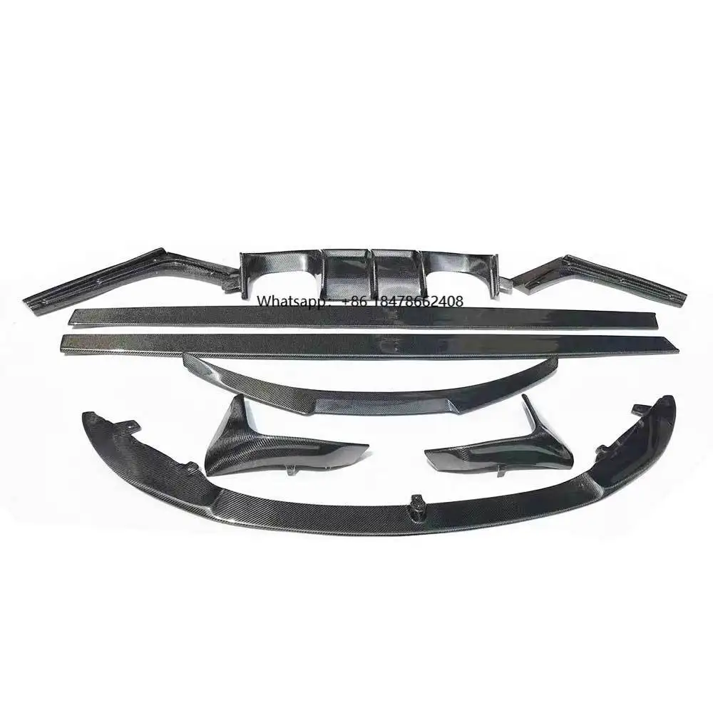 M3 M4 Carbon Fiber Body Kit for F80 F82 F83 M3 M4 MP Front Lip Rear Diffuser Side Skirt Rear Trunk Spoiler
M3 M4 Carbon Fiber Body Kit for F80 F82 F83 M3 M4 MP Front Lip Rear Diffuser Side Skirt Rear Trunk Spoiler
