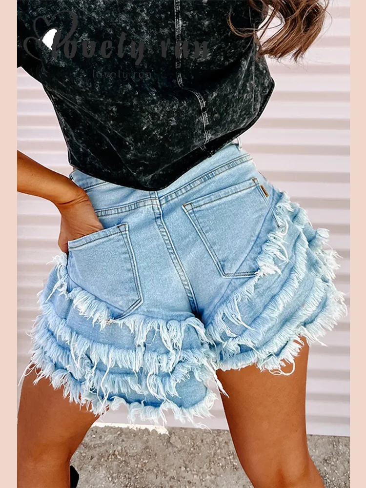 Solid Denim Shorts Women Street Pleated Ruffle Hem Button Zippers Pocket Female Short Jeans 2025 Spring Summer Lady Jeans
Solid Denim Shorts Women Street Pleated Ruffle Hem Button Zippers Pocket Female Short Jeans 2025 Spring Summer Lady Jeans