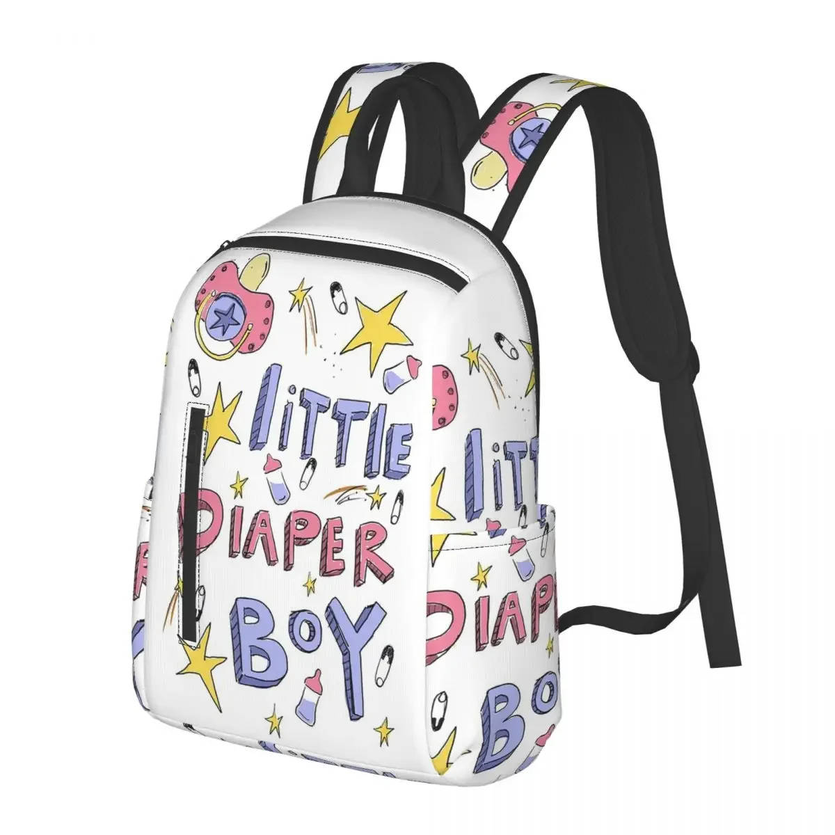 Little Diaper Boy Abdl Student Backpack School Bag Hiking Travel Daypack for Men Women Fashion Bookbag Shoulder Bags
Little Diaper Boy Abdl Student Backpack School Bag Hiking Travel Daypack for Men Women Fashion Bookbag Shoulder Bags