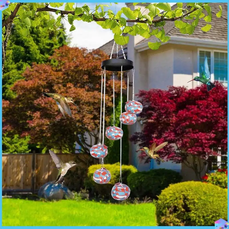A43T Charming Wind Chimes Bird Feeders For Outdoors Hanging Ant And Bee Proof,Never Leak,Perfect Garden Decor
A43T Charming Wind Chimes Bird Feeders For Outdoors Hanging Ant And Bee Proof,Never Leak,Perfect Garden Decor