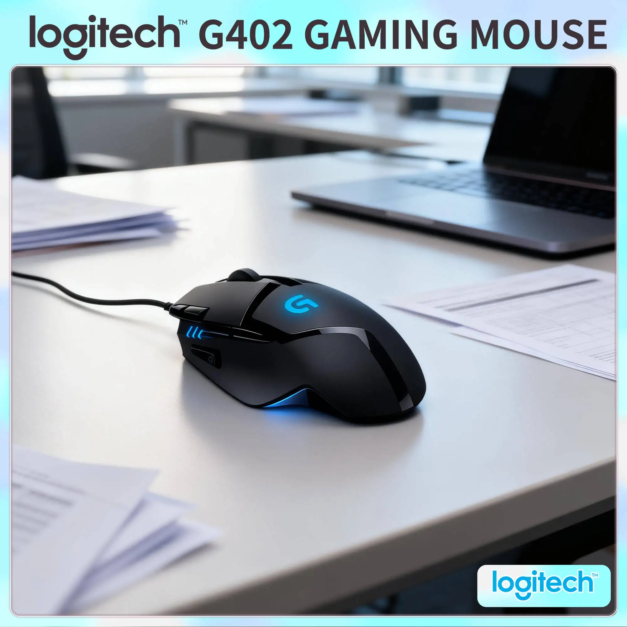 Проводная игровая мышь Logitech G402 Hyperion Fury, 8 программируемых кнопок, 4000 точек на дюйм, высокоскоростное отслеживание для геймеров
Проводная игровая мышь Logitech G402 Hyperion Fury, 8 программируемых кнопок, 4000 точек на дюйм, высокоскоростное отслеживание для геймеров