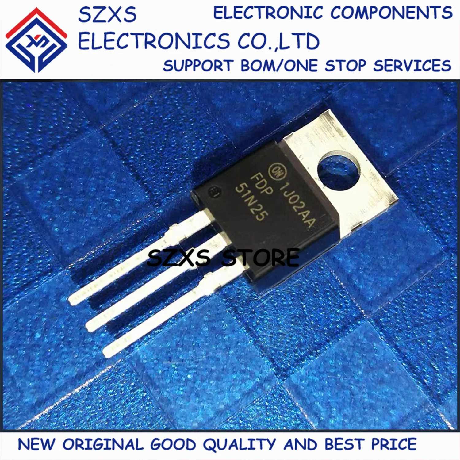 New Original 10Pcs FDP51N25 TO-220 250V 51A MOSFET Field-effect Transistor In Stock Electronic Components Good Quality
New Original 10Pcs FDP51N25 TO-220 250V 51A MOSFET Field-effect Transistor In Stock Electronic Components Good Quality