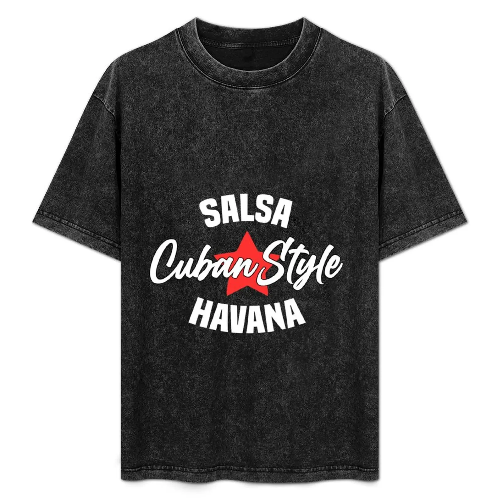 Salsa Havana Cuban Style T-Shirt Novelty Print Casual Tee Shirt
Salsa Havana Cuban Style T-Shirt Novelty Print Casual Tee Shirt