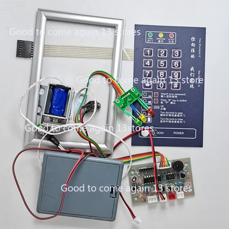 Bank Safe Electronic Lock Accessories Keypad Mainboard Solenoid Valve Power Supply Box Digital Button
Bank Safe Electronic Lock Accessories Keypad Mainboard Solenoid Valve Power Supply Box Digital Button